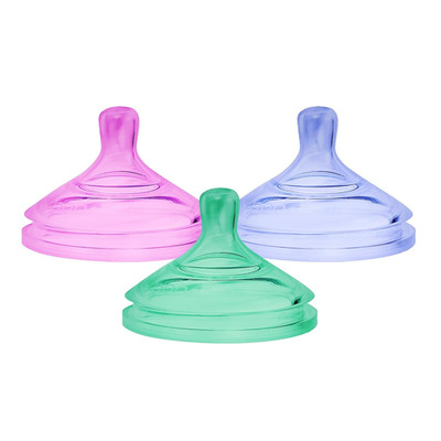 Boon Nursh Food-Grade Silicone Baby Bottle Nipples - Fast Flow - Baby Bottle-Fee