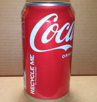 Coke Coca-Cola 12 oz Can -  Recycle Me See You Again Soon  - 2020