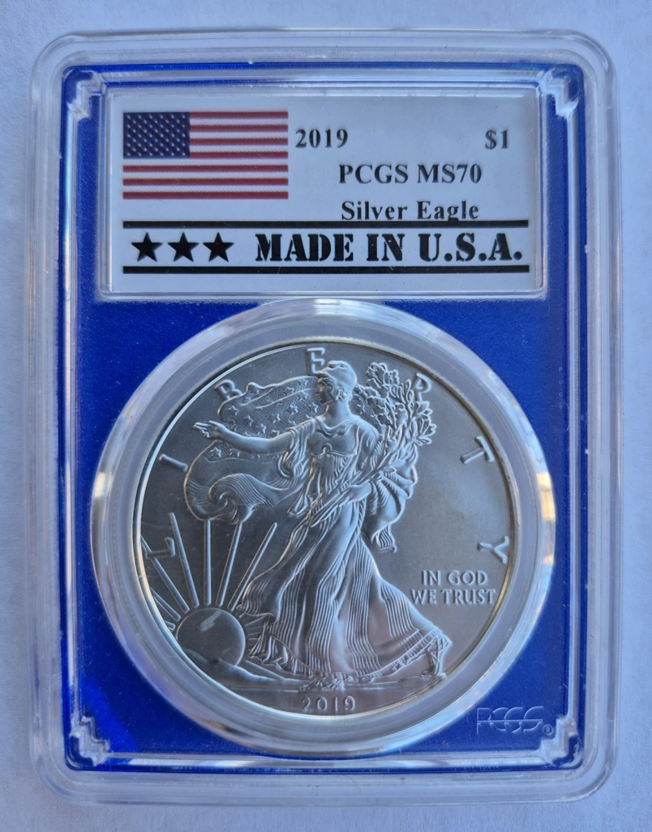 American Eagle MS 69 Graded 2019 Silver Bullion Coins for sale | eBay