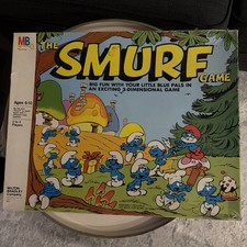 The Smurf Game | 1981 Milton Bradley Board Game No.