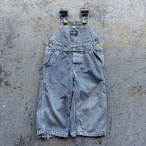 Vintage Oshkosh B’Gosh Vestbak Sanforized Overalls Union Made USA Toddler
