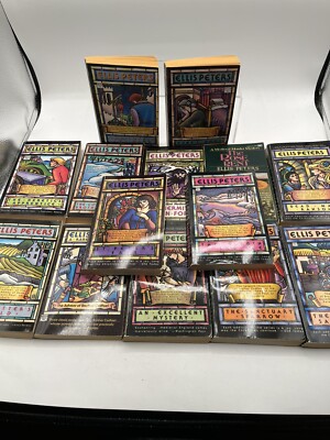 VTG Ellis Peters Lot of (14) Brother Cadfael Medieval Mystery Novels PB 1990 s