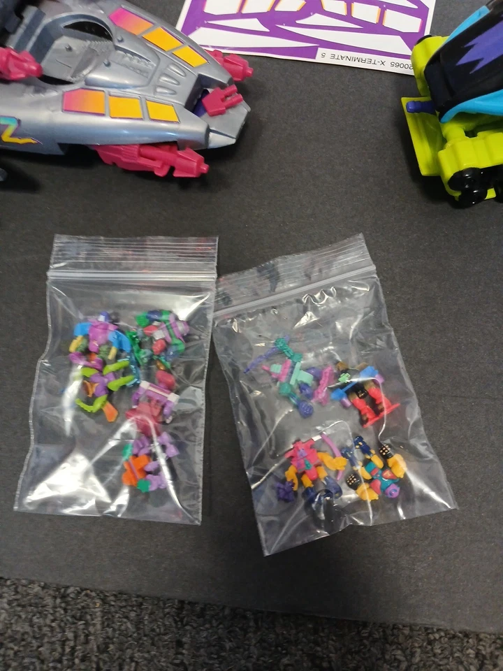 Micro Machines Z Bots X-Terminate 5 | 1994 | Complete W/extras - Image 2 of 4