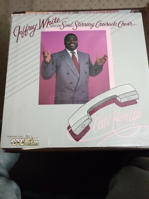 Jeffrey White In The Soul-stirring Crusade Choir Black Gospel LP Rare New