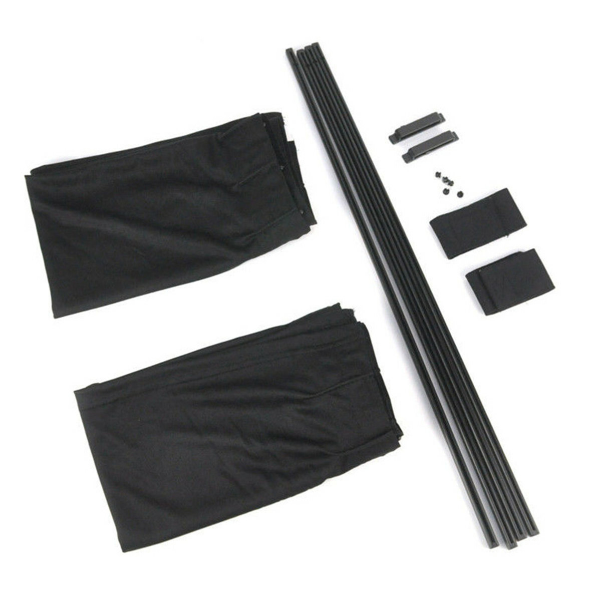 Car Sunshade 2pcs Side Window Curtain Sun Shade Visor Baby Interior UV Protector
