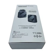 Wireless Lavalier Microphone for TikTok Live Streaming & Video Recording 