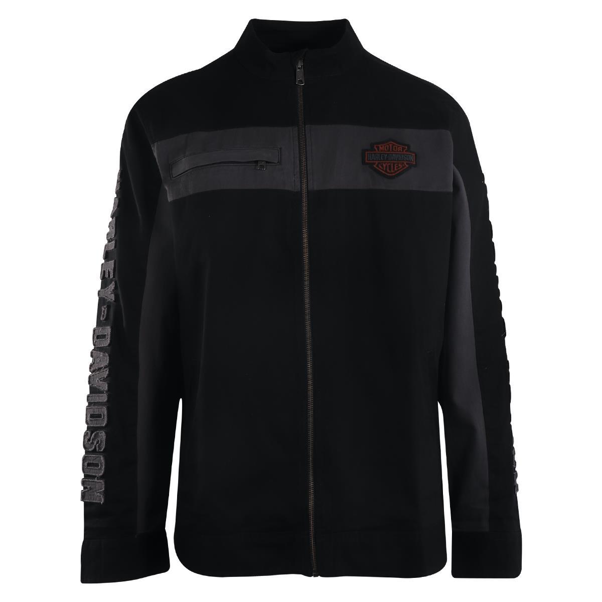 Harley-Davidson Men's Jacket Copper Block Canvas Semi Mock