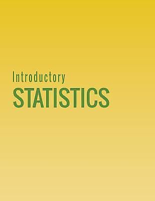Introductory Statistics, Illowsky, Barbara,Dean, Susan, Excellent Book