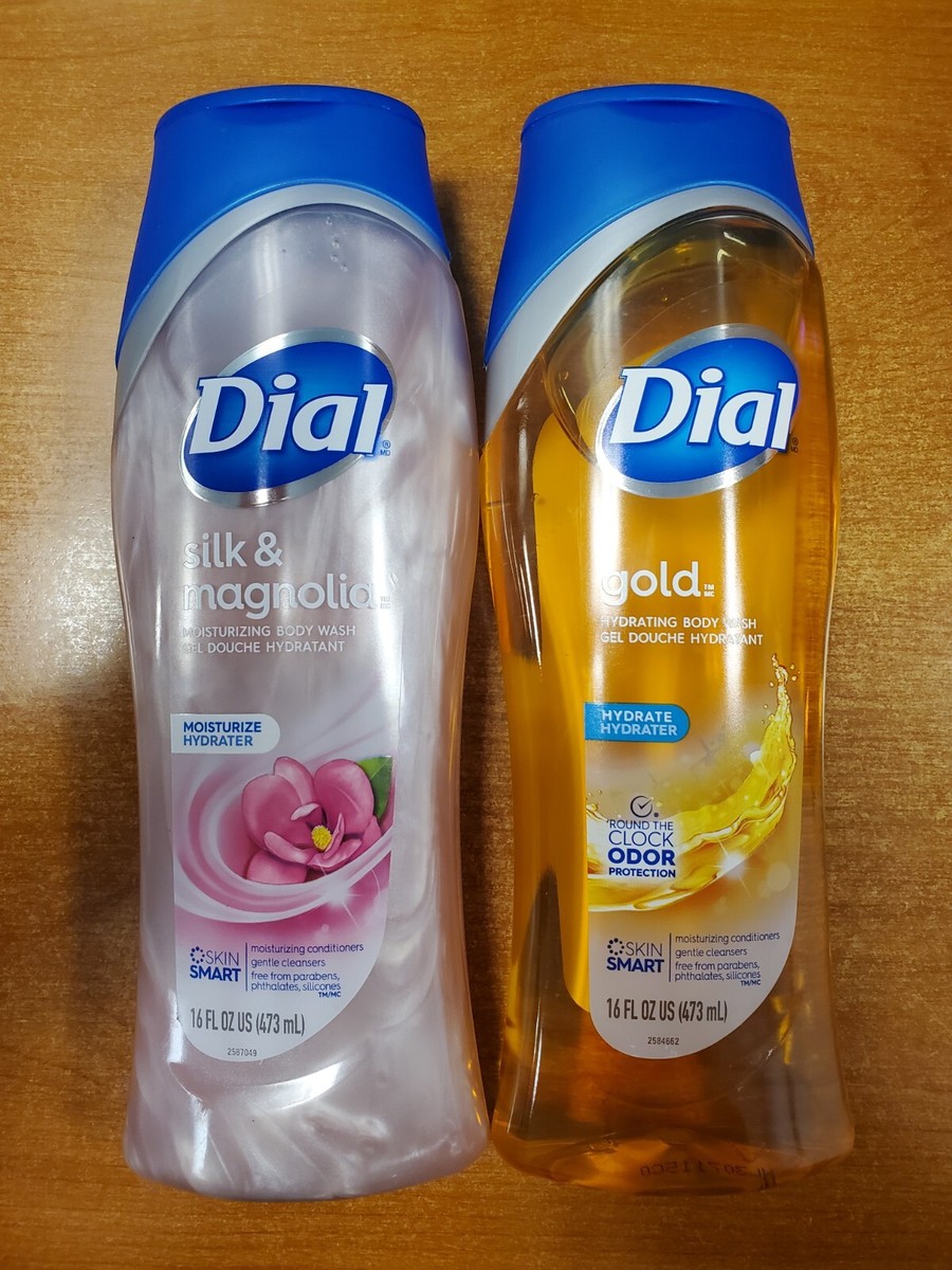 Pack: Dial Moisturizing Silk Magnolia Body Wash Gold Body