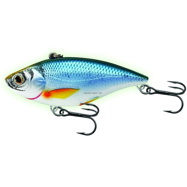 Live Target Crankbait Lipless Rattle Trap GS60SK210 Golden Shiner Glow ...