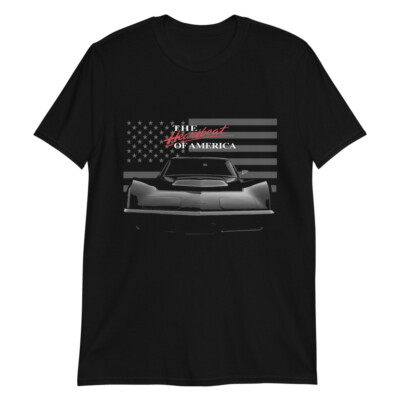 Heartbeat of America Chevy C3 vette Owner Gift Short-Sleeve Unisex T-Shirt