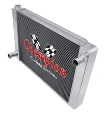 KR Champion 3 Row Universal Crossflow 24" Core Radiator Ford Config #UN24-FD
