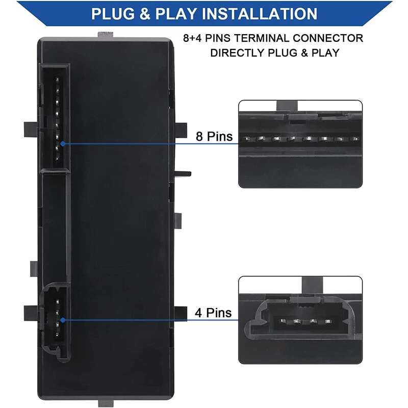4x4 Transfer Case Switch Control 901-062 for 1999-2002 Chevy Suburban GMC Sierra Foto 4 de 4