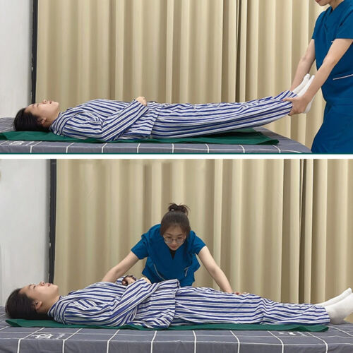 Almohadilla de cuidado de sábana deslizante reutilizable para transferencia de pacientes ancianos postrados en cama - Imagen 4 de 16