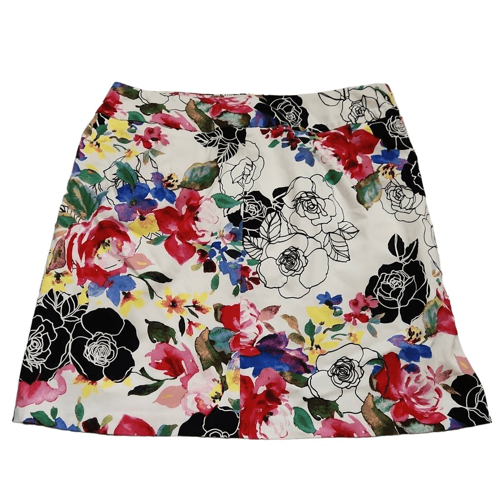 Gonna donna Coconut Fila taglia 12 multicolore stampa floreale elasticizzata pullon linea A