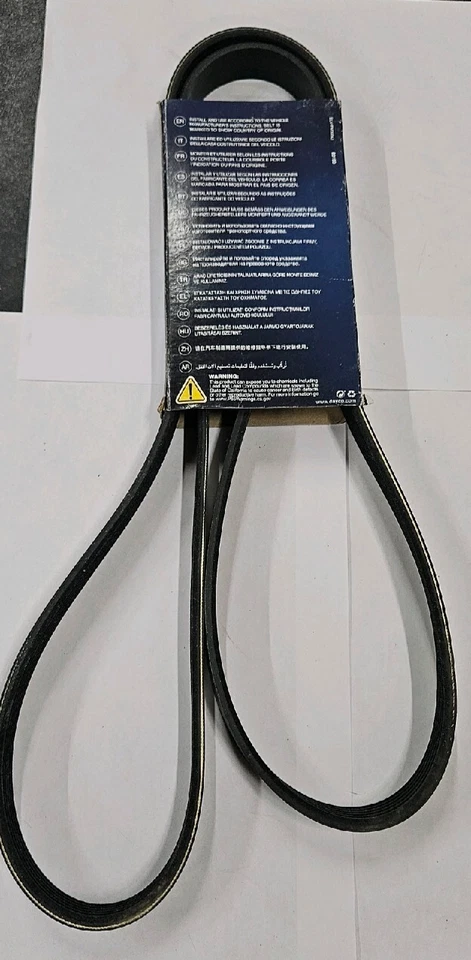 Dayco Aramid Poly Rib Serpentine Belt 66.38" 6-Rib for Dodge Durango 2016–2024 Foto 2 de 3