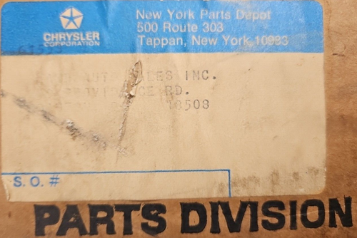 1969-1975 Dodge Polara & Monaco Plymouth Fury Rear Brake Hub Drum 3549843 NOS - Picture 6 of 7