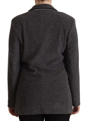 ジャケット FABIANA FILIPPI GREY WOOL CASUAL JACKET Wool blazer Fabiana Filippi Grey size 46 IT in Wool - 56600942