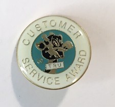 Vintage Toys-R-Us Employee Customer Service Award Pin Geoffrey Enamel Metal