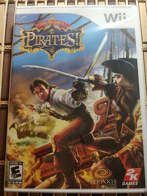 Sid Meier's Pirates (Nintendo Wii, 2010) Video Game SEALED BRAND NEW