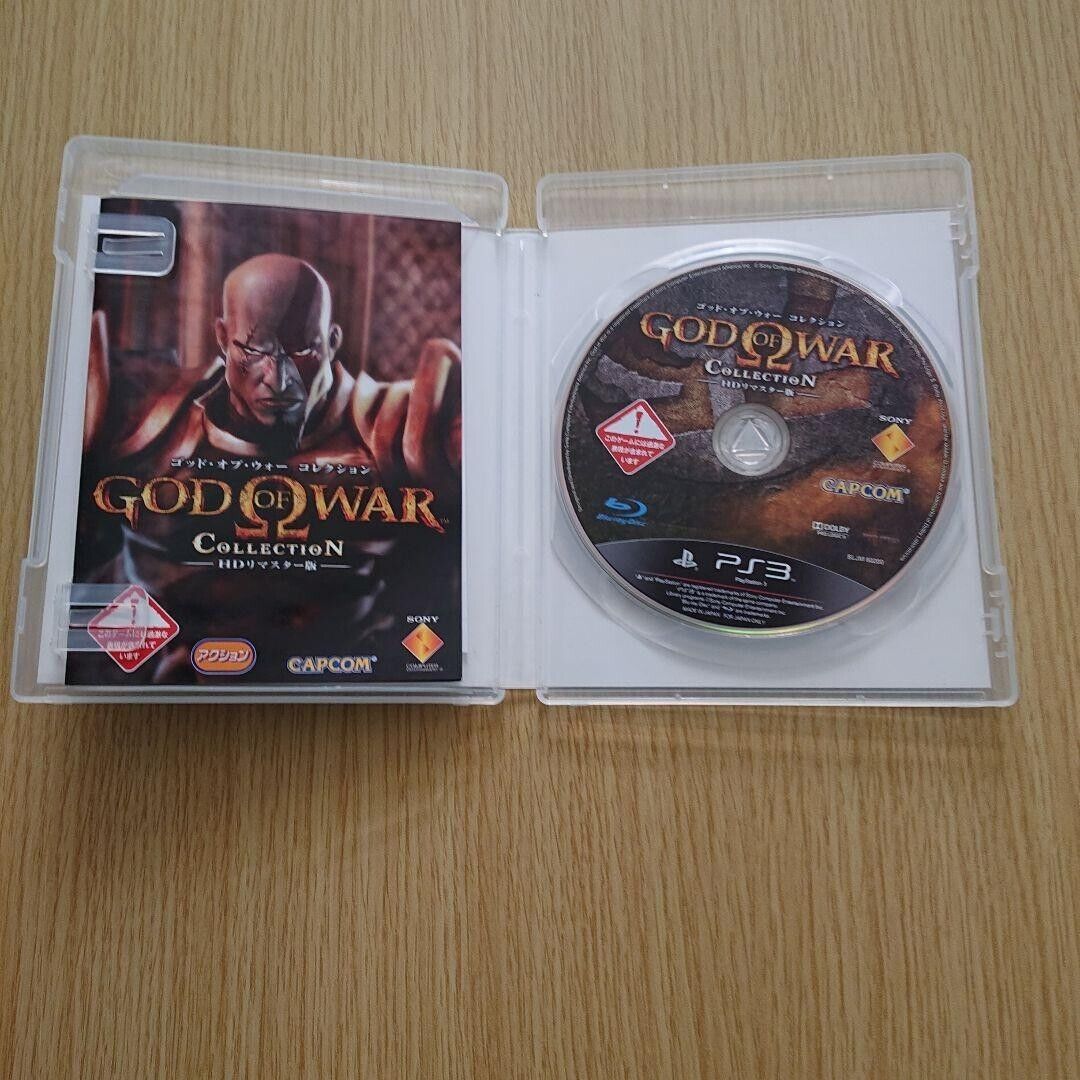 Lot 4 God of War 1 2 3 Collection Ascension Chains Ghost HD Set