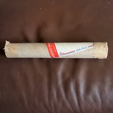 Vintage  1918/1943 HERCULES POWDER COMPANY Label Mailing Tube Shipping Ephemera