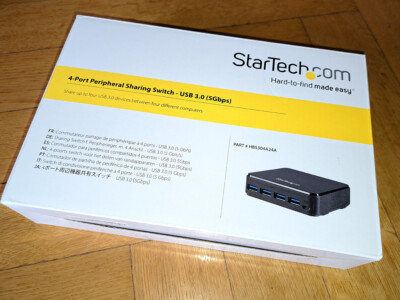 StarTech 4 - Port Peripheral Sharing Switch - USB 3