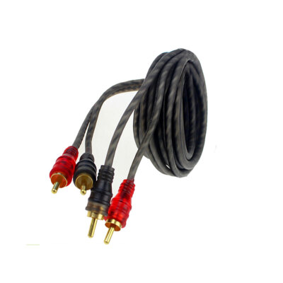 Cable De Audio De RCA De Dos Vias Macho De 1.5 Mts