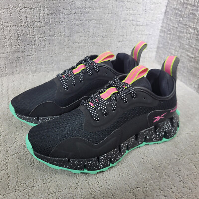 Reebok Zig Dynamica Adventure Women's Size 7.5 US Black Athletic Running Shoes