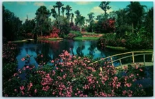 Postcard - Famous Cypress Gardens, Florida