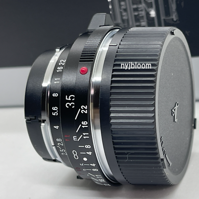 New VOIGTLANDER Color Skopar 35mm f2.5 PII VM Mount Lens Manual