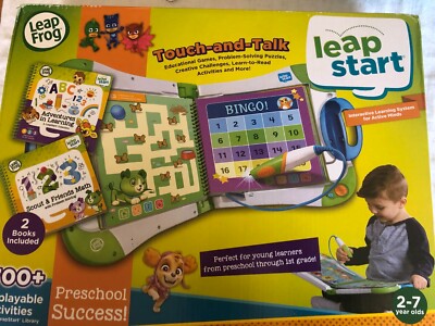 Leap Frog Leap Start Preschool Success Bundle Green Reading Touch and Talk