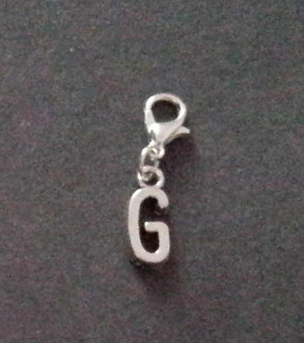 Aufhängen Charms Anfangsbuchstabe Alphabet AZ Alter Zahlen für Gedächtnis Medaillen - Bild 8 von 27