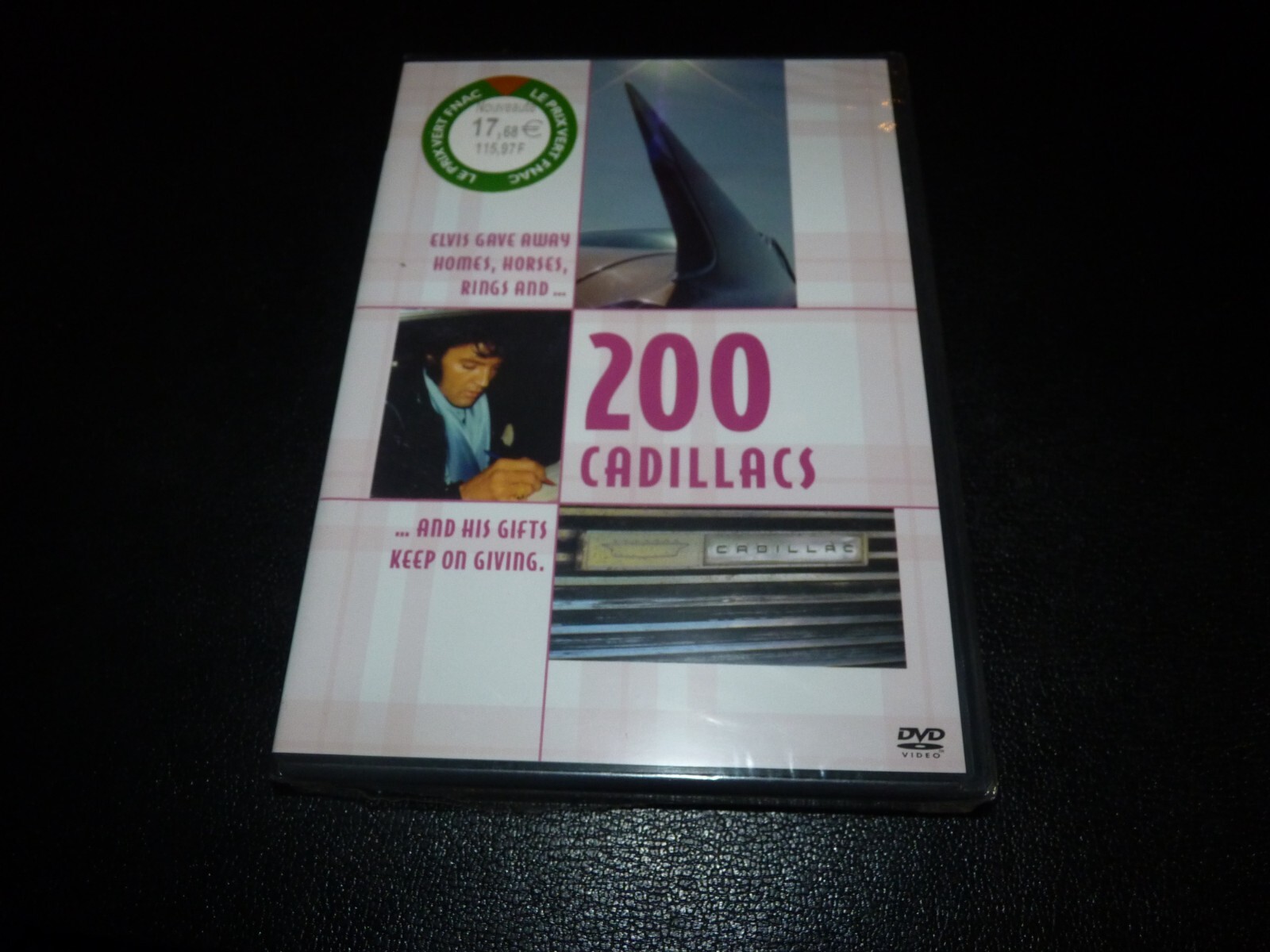 RARE! DVD NEUF "ELVIS PRESLEY : 200 CADILLACS"
