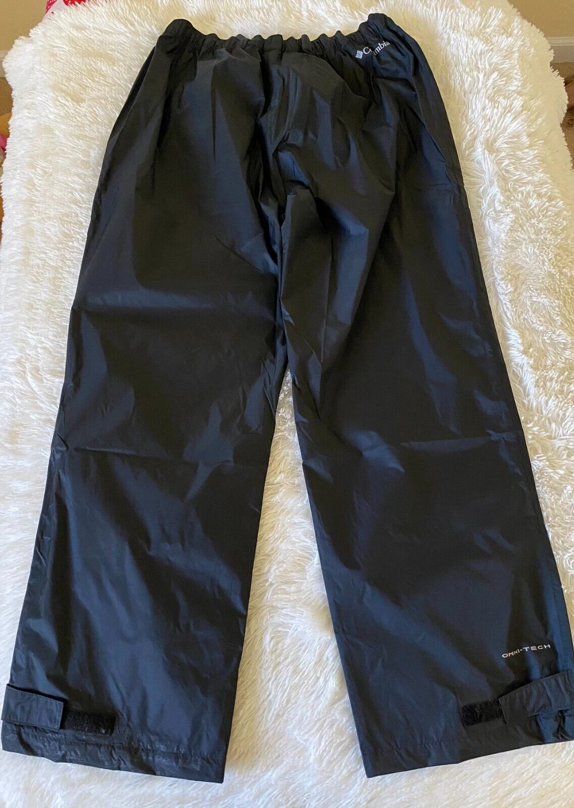 Columbia Rebel Roamer Rain Pants Mens 3XT Omni-Tech Waterproof Black NWT $60