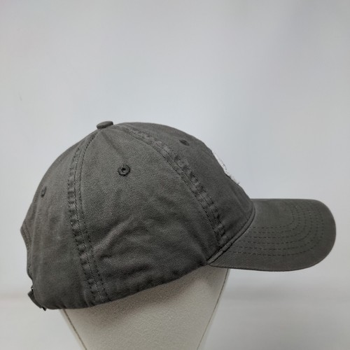 Flo Grown Sun Surf Salt Patch Slideback Hat Gray One Size Adjustable - Picture 4 of 7