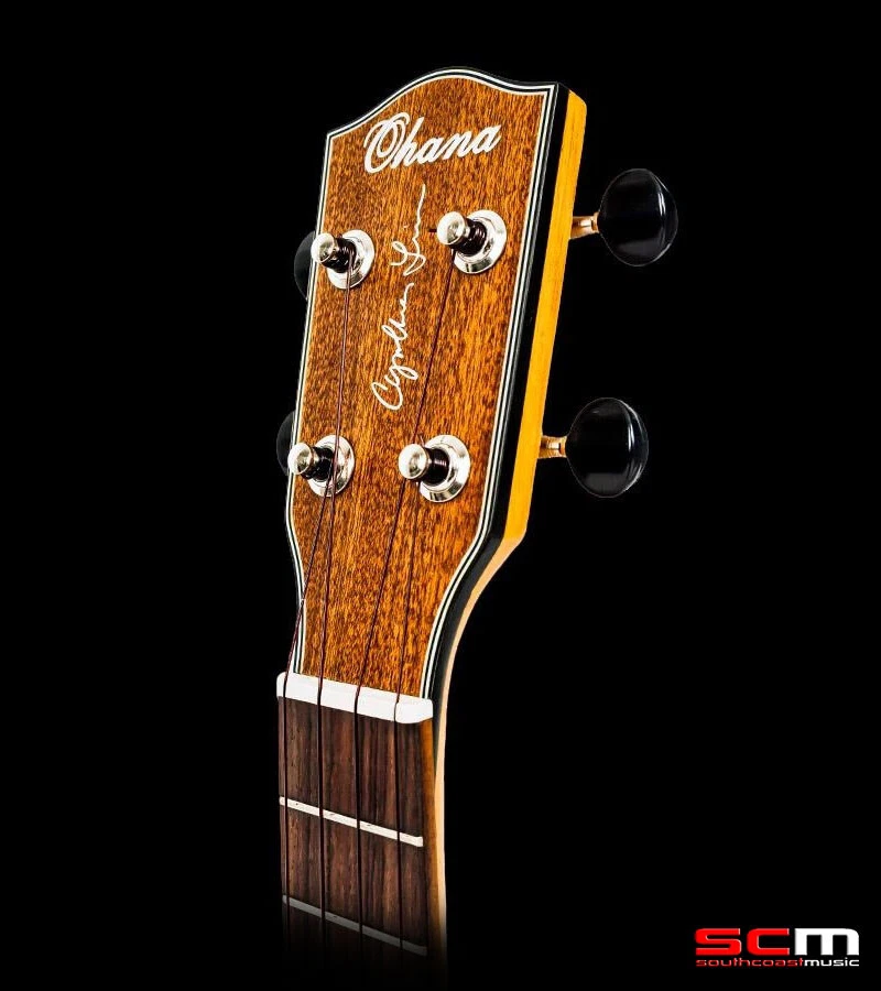 Ohana Concert Ukulele & Gig Bag PRO-SCM setup Cynthia Lin Signature Model  - Image 4 of 4