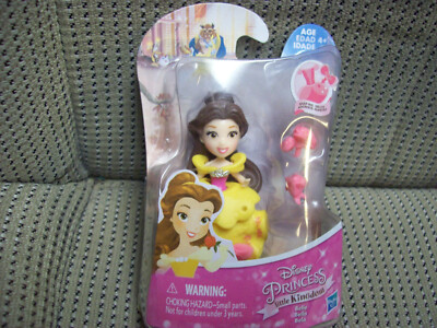 Belle, Disney Princess Snap Ins, 3'' Figure with Yellow Dress,  New!