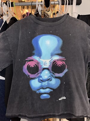 SMALL black HELL STAR T-Shirt