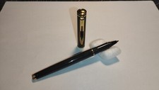 Waterman Vintage Black and Gold Rollerball Pen
