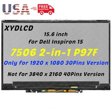 New for Dell Inspiron 15 7506 2-in-1 P97F P97F005 LED LCD Touch Screen Assembly