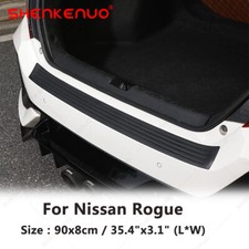 For Nissan Rogue 2014-2016 Rear Bumper Protector Gard Trim Rubber Cover Us Stock