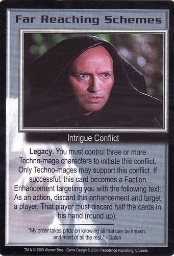 Babylon 5 Crusade CCG TCG Rare Card Selection Precedence - Picture 18 of 32