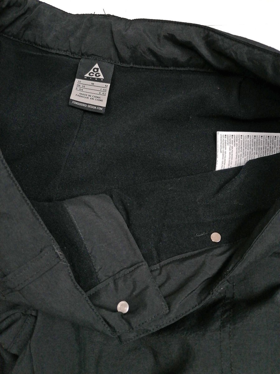 NIKE ACG Y2K Ski Pants Black Shell Pants Insulated Ski Snowboard NIKE ACG Y2K Ski Pants Black Shell Pants Insulated Ski Snowboard