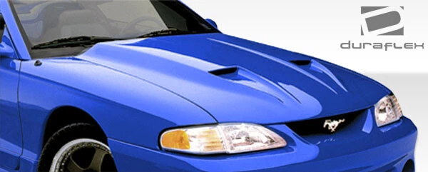 For 1994-1998 Mustang Duraflex Mach 1 Hood - 1 Piece Foto 4 de 4