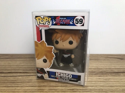 Funko Pop Bleach 59 Ichigo Figure Hot Topic Missing Sticker W/Pop Protector!