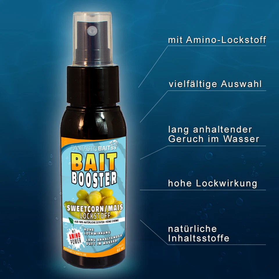 Lockstoff Spray Angeln Köder Aroma Bait Booster 60ml effizientes Lockmittel - Bild 3 von 4