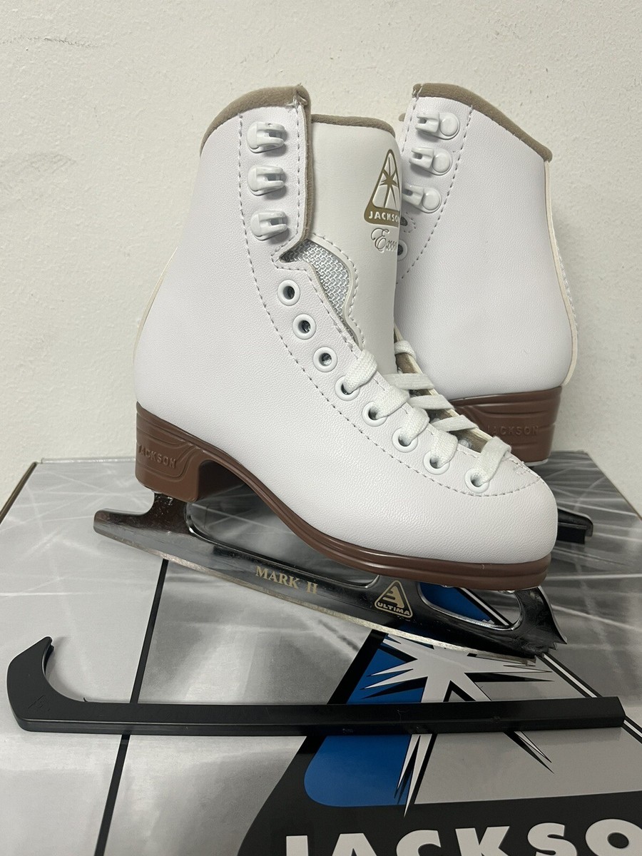 Jackson Ultima Excel Figure Ice Skates White, Kids Youth