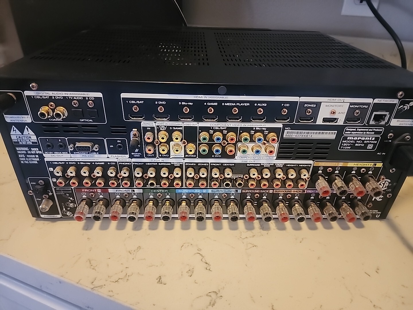 Marantz SR 7009 9.2 Channel 200 Watt Receiver eBay