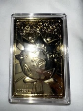 Pokémon Togepi 1998 VTG 23k Gold Plated Trading Card, Box & Ball Slight Damage